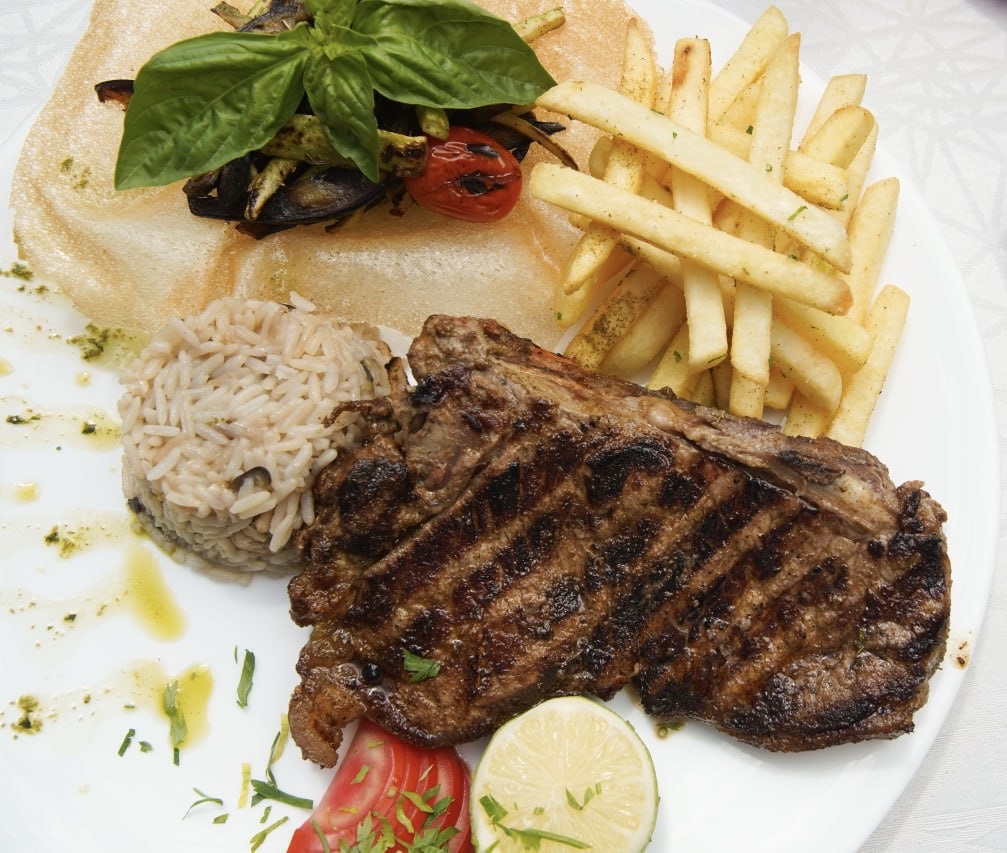 Faux Filet de Veau Grillé